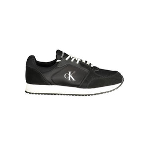 Schwarzer Polyethylen-Herren-Sneaker