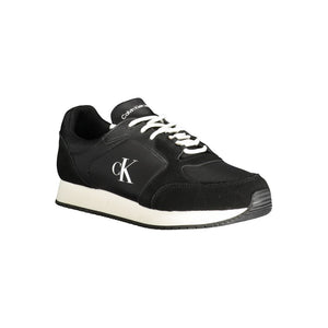 Schwarzer Polyethylen-Herren-Sneaker