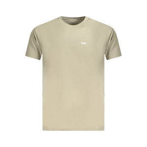 Beiges Herren-T-Shirt aus Baumwolle