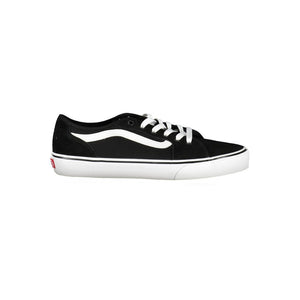 Vans Black Leather Men Sneaker