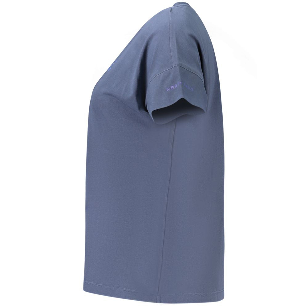 Blaue Baumwolloberteile und T-Shirts