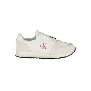 Weiße Leder Herren Sneaker