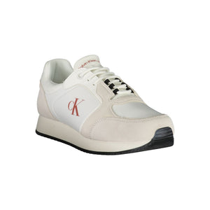 Weiße Leder Herren Sneaker
