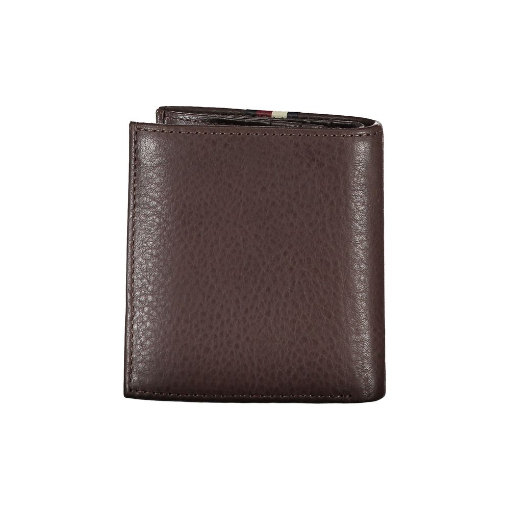 Braune Lederbrieftasche
