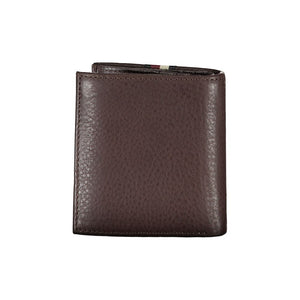 Braune Lederbrieftasche