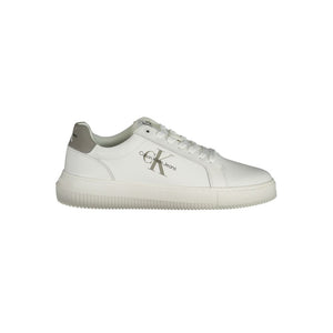 Weiße Leder Herren Sneaker