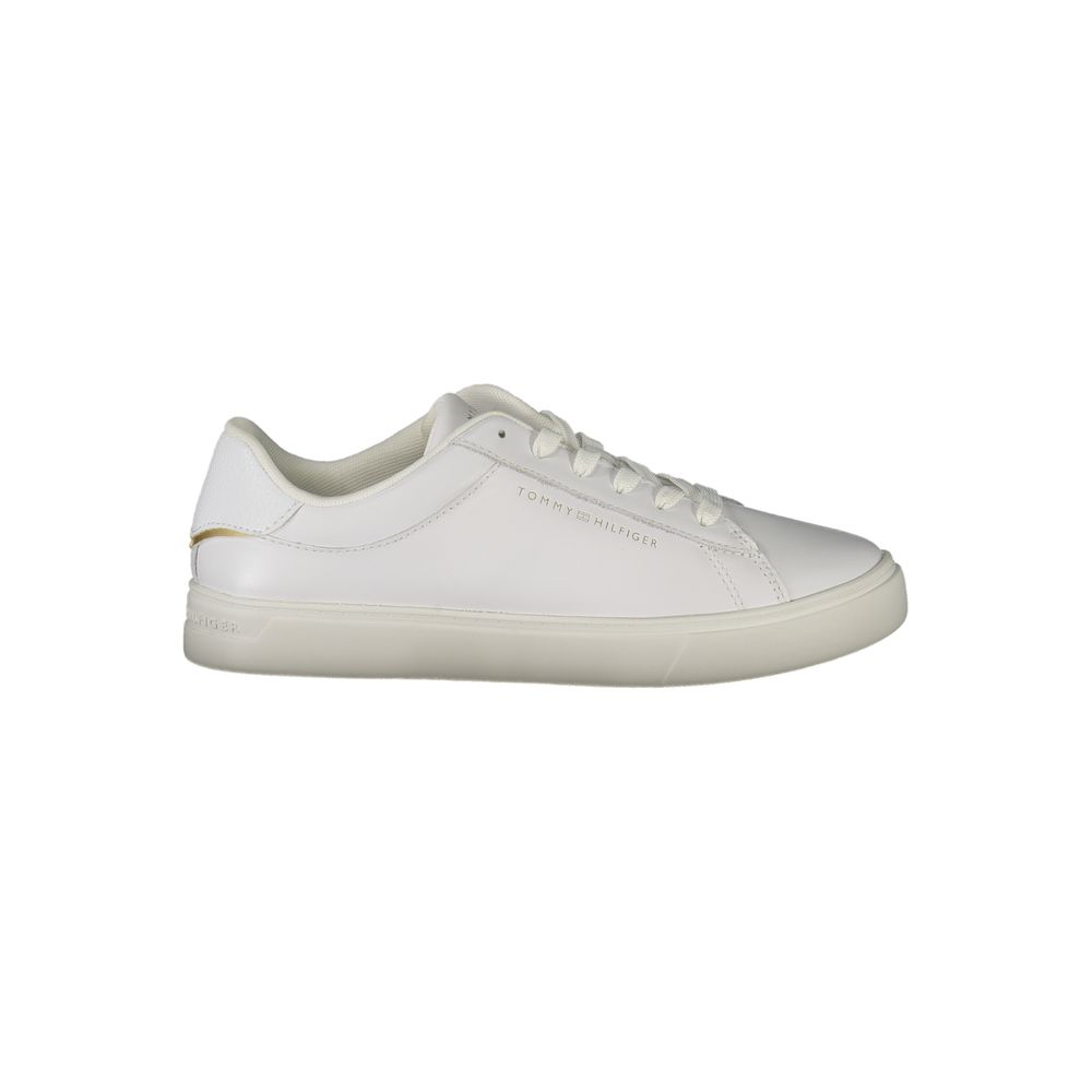 Weiße Polyethylen Damen Sneaker