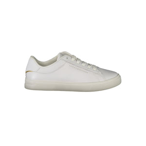 Weiße Polyethylen Damen Sneaker