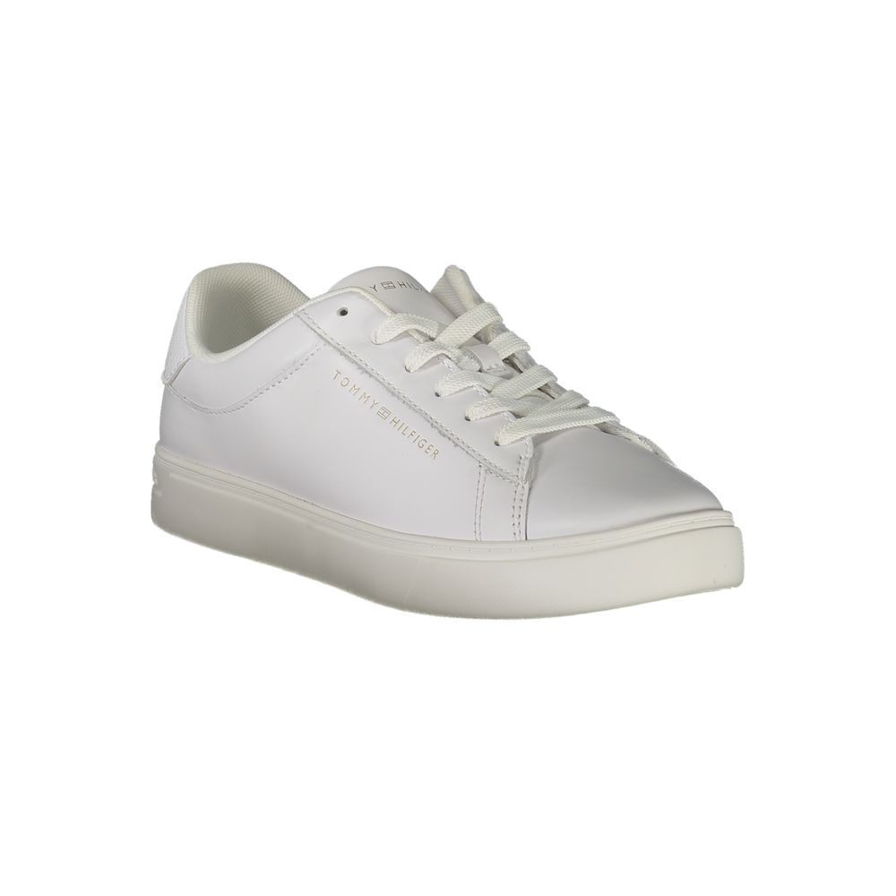 Weiße Polyethylen Damen Sneaker
