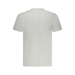 Brown Cotton Men T-Shirt