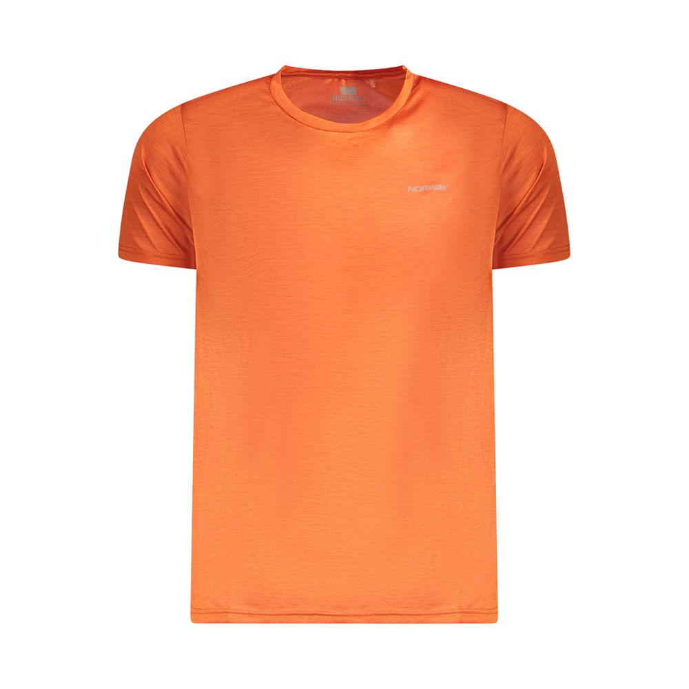 Oranges Polyester-T-Shirt für Herren