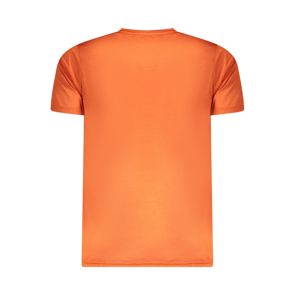 Oranges Polyester-T-Shirt für Herren