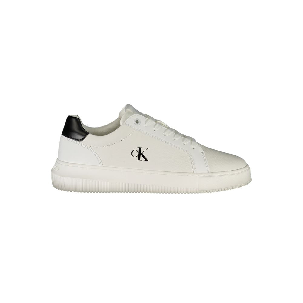 Weiße Herren-Sneaker aus Leder