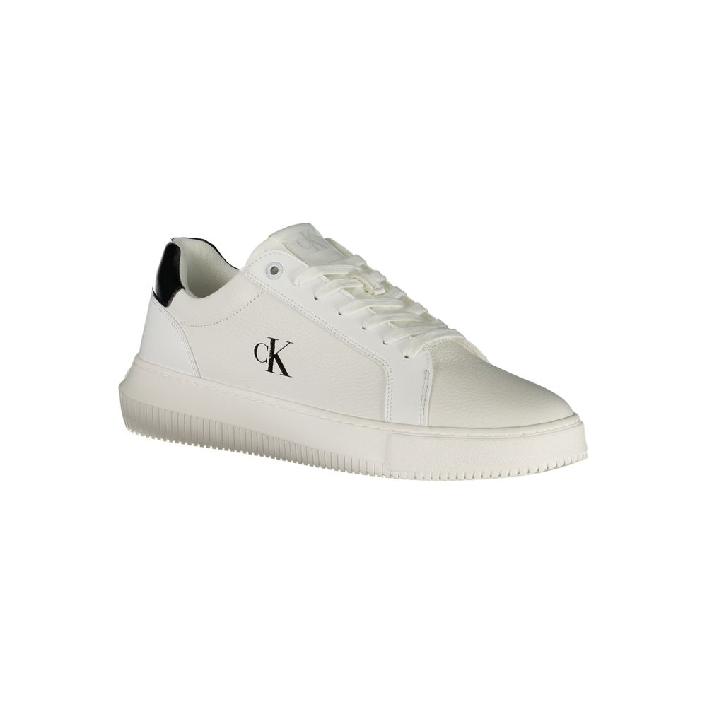 Weiße Herren-Sneaker aus Leder