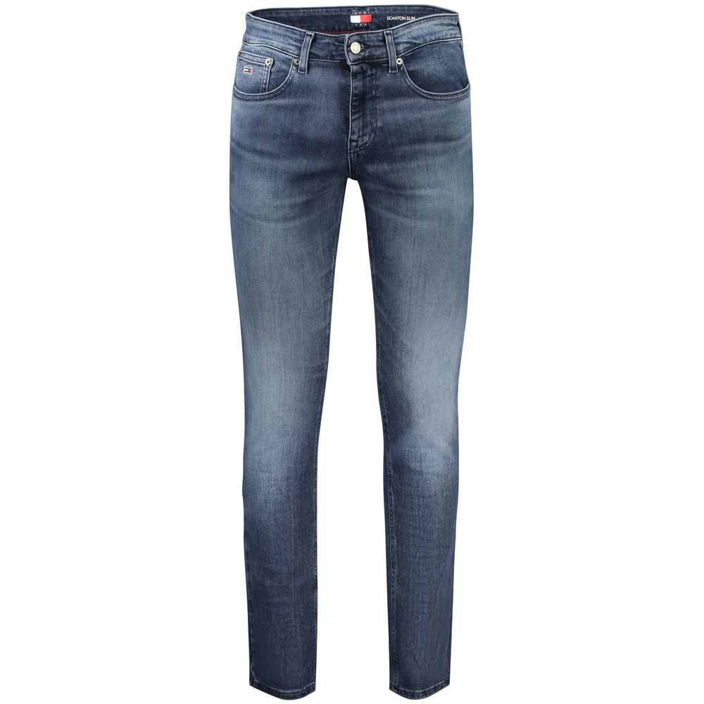 Blaue Baumwolljeans für Herren