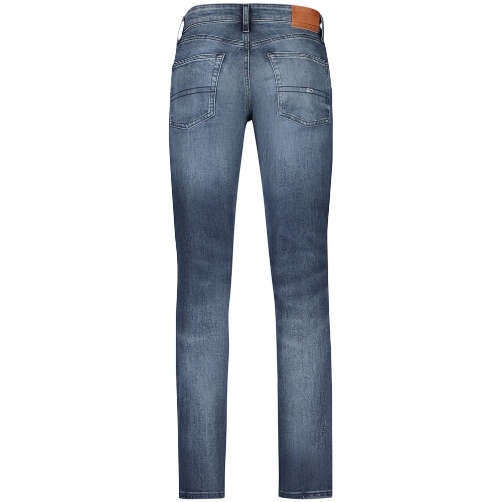 Blaue Baumwolljeans für Herren