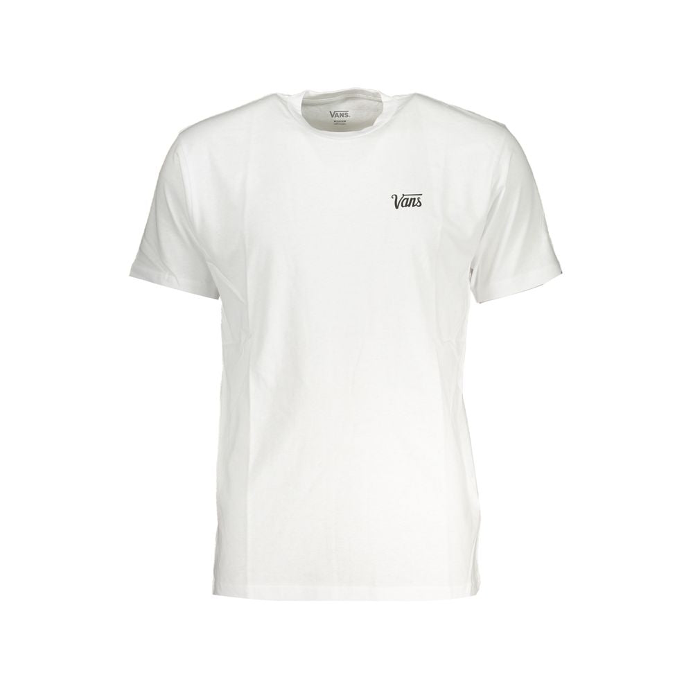 Weißes Herren-T-Shirt aus Baumwolle