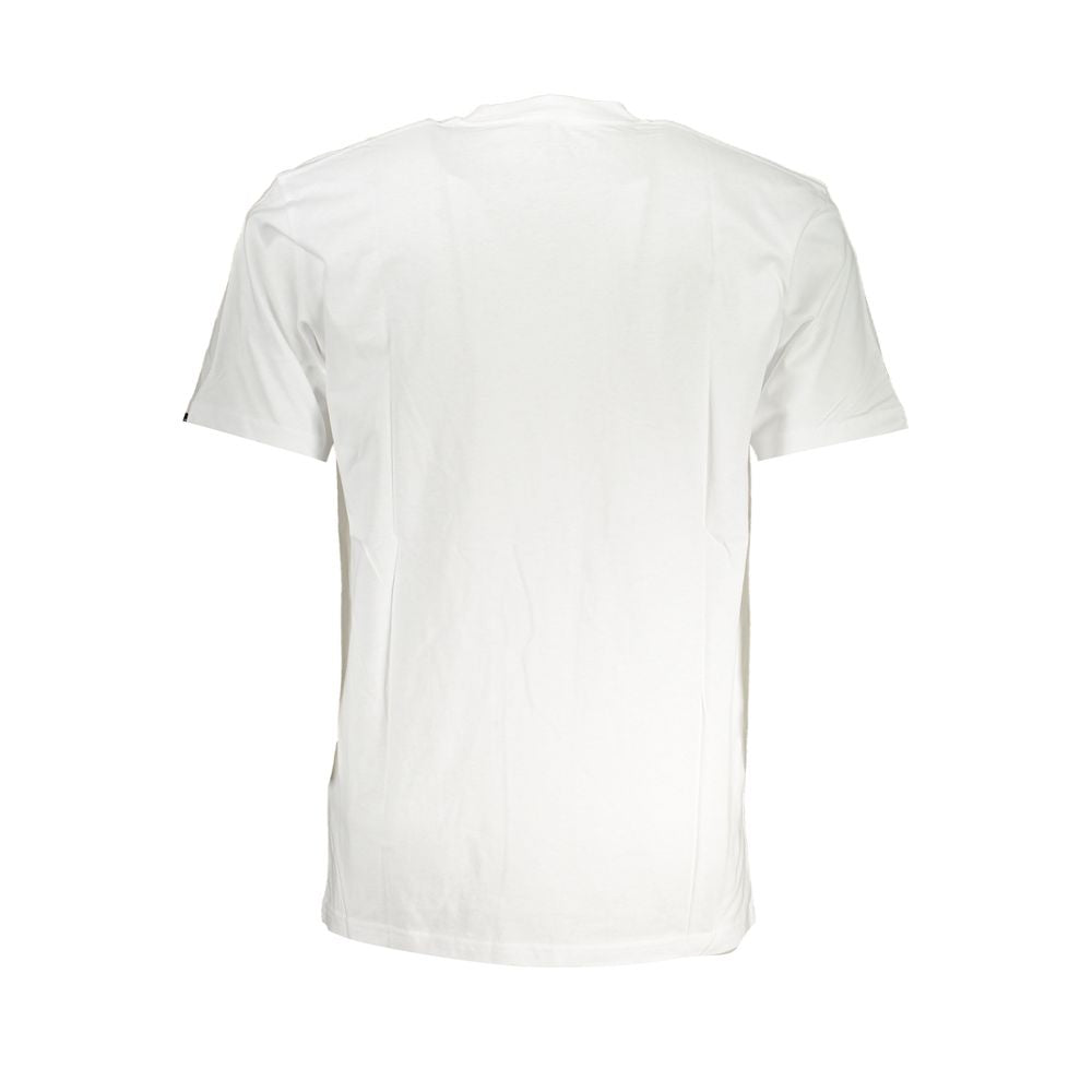 Weißes Herren-T-Shirt aus Baumwolle