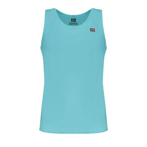 Light Blue Cotton Men Shirt