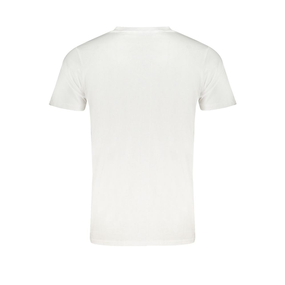 Weißes Baumwoll-T-Shirt