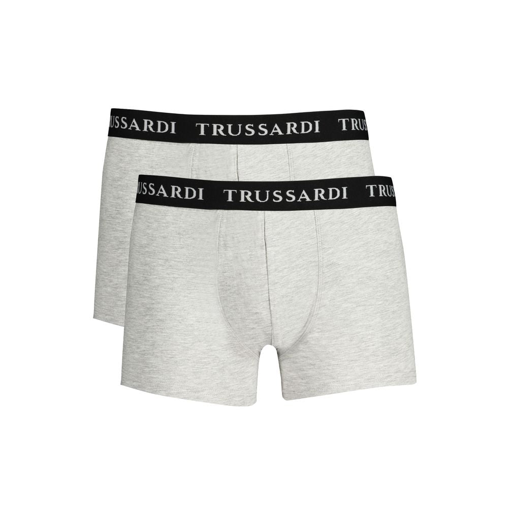 Braune Herren-Boxerunterwäsche aus Baumwolle