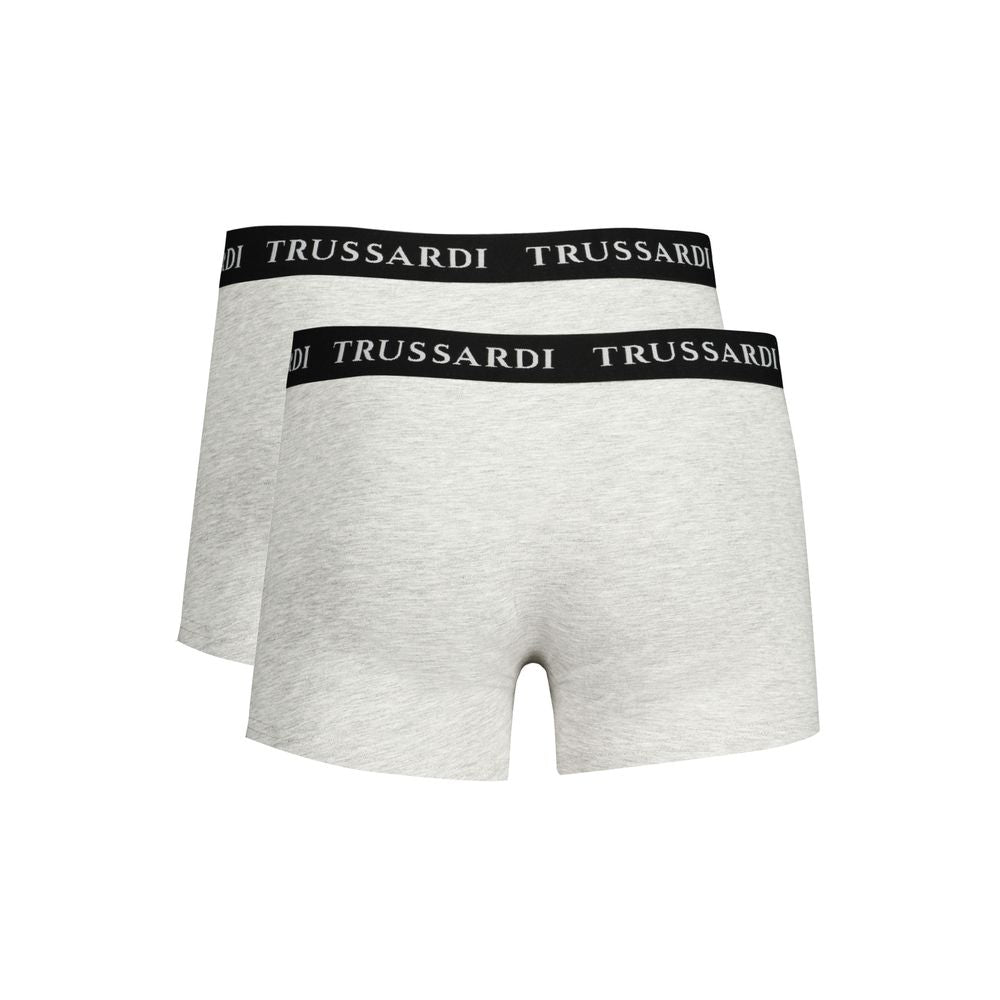 Braune Herren-Boxerunterwäsche aus Baumwolle