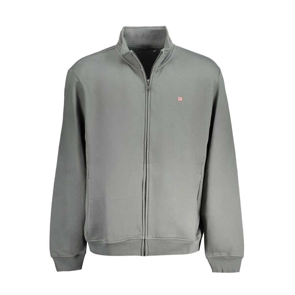 Grüner Baumwollpullover