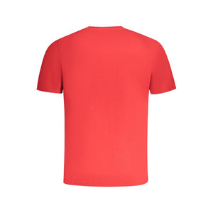 Rotes Herren-T-Shirt aus Baumwolle