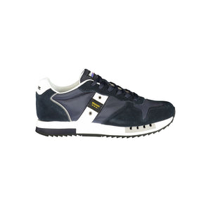 Blaue Polyester Herren Sneaker