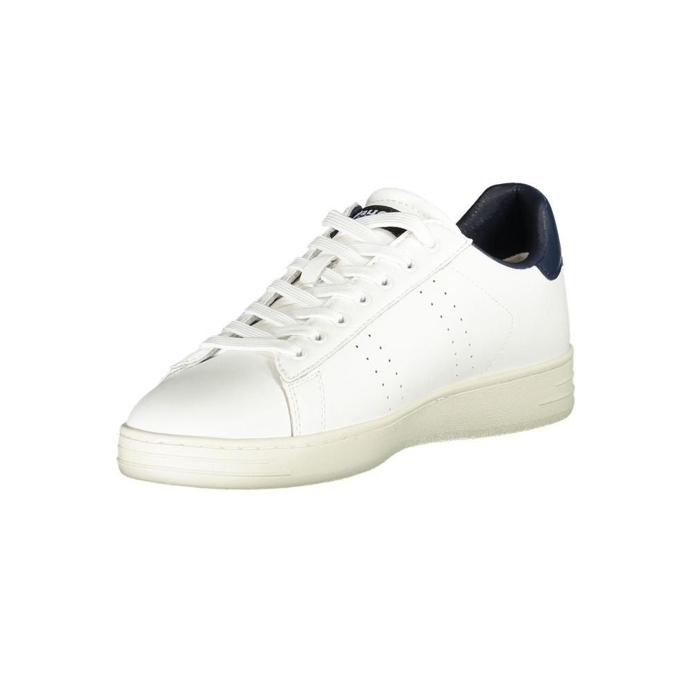 Weiße Leder Herren Sneaker