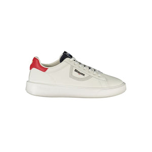Weiße Leder Herren Sneaker