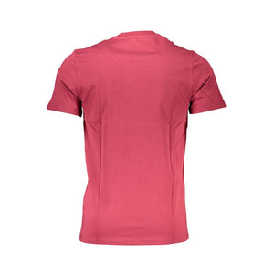 Rotes Baumwoll-T-Shirt
