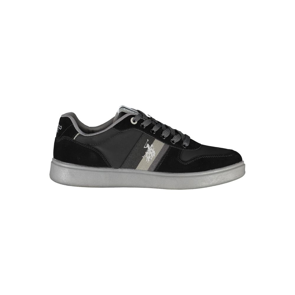 Schwarzer Polyethylen-Herren-Sneaker