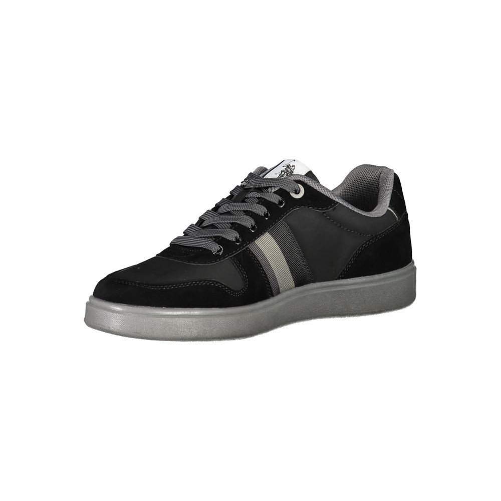 Schwarzer Polyethylen-Herren-Sneaker
