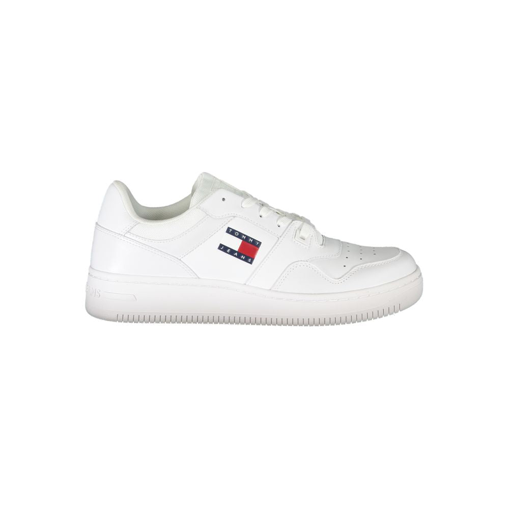 Weiße Leder Herren Sneaker