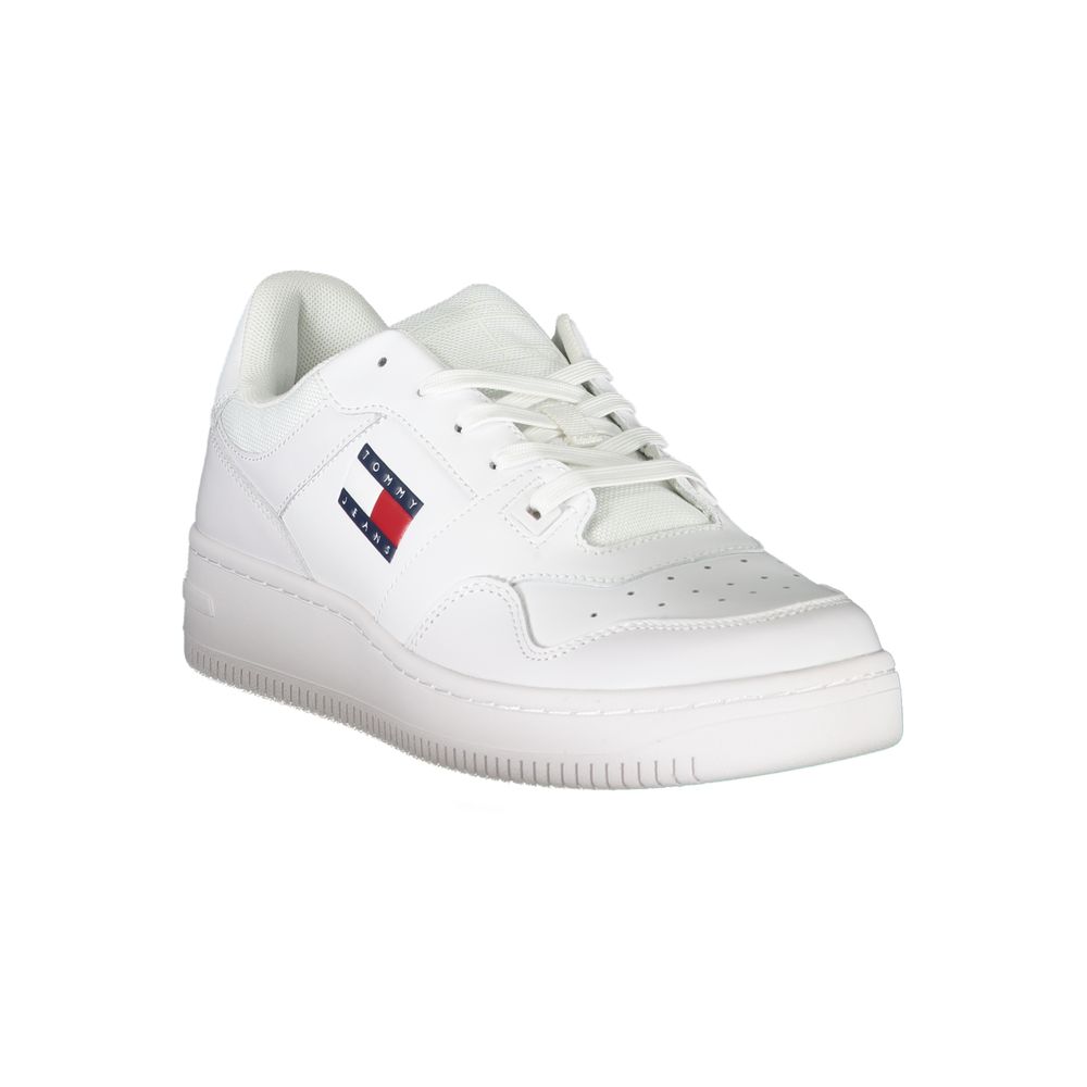 Weiße Leder Herren Sneaker
