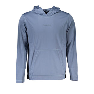 Elegantes blaues Kapuzen-Sweatshirt - Herren Sport Chic