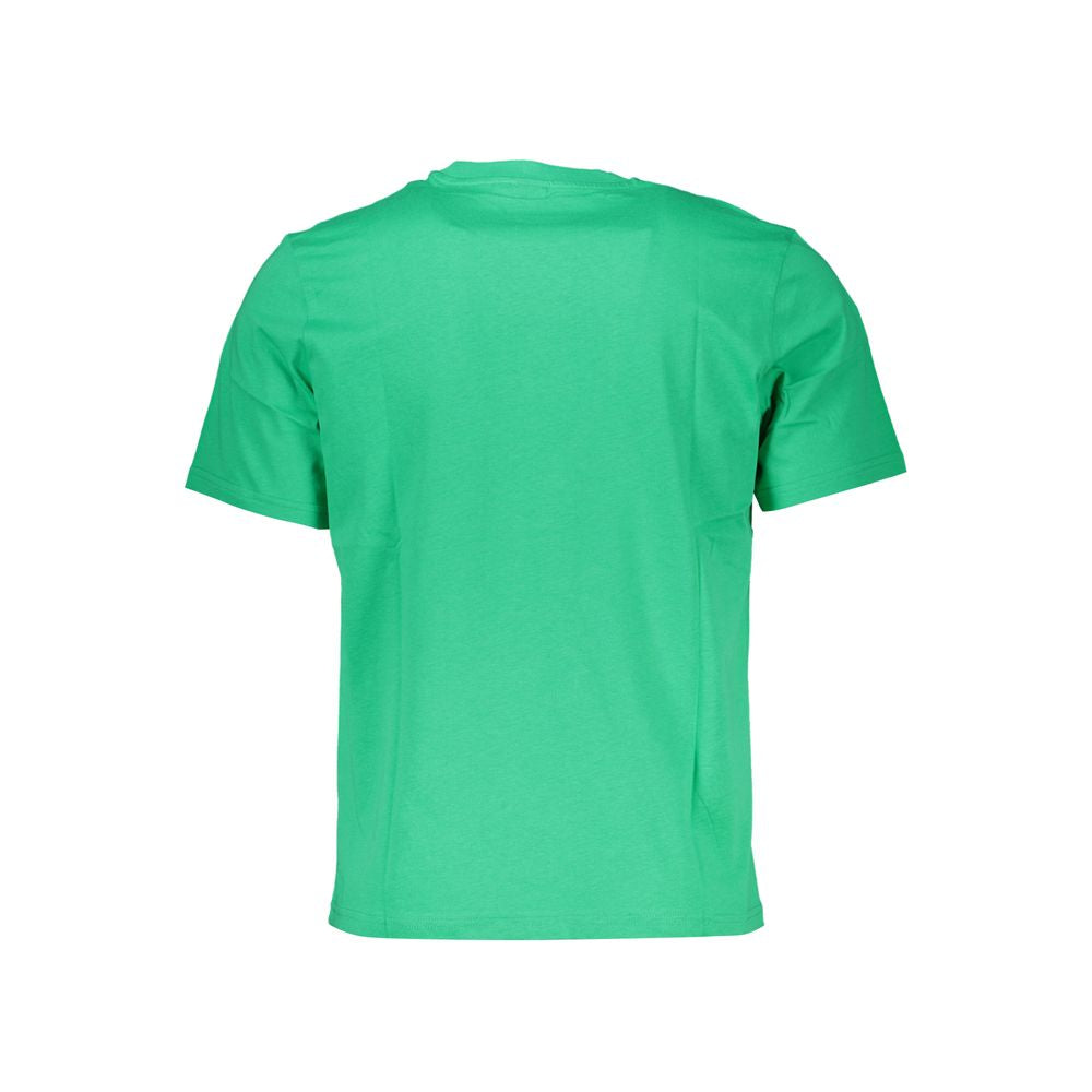Grünes Baumwoll-T-Shirt