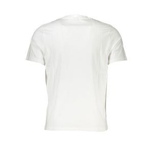 Weißes Baumwoll-T-Shirt