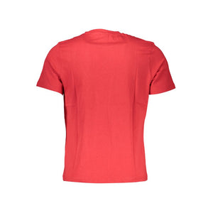 Rotes Baumwoll-T-Shirt