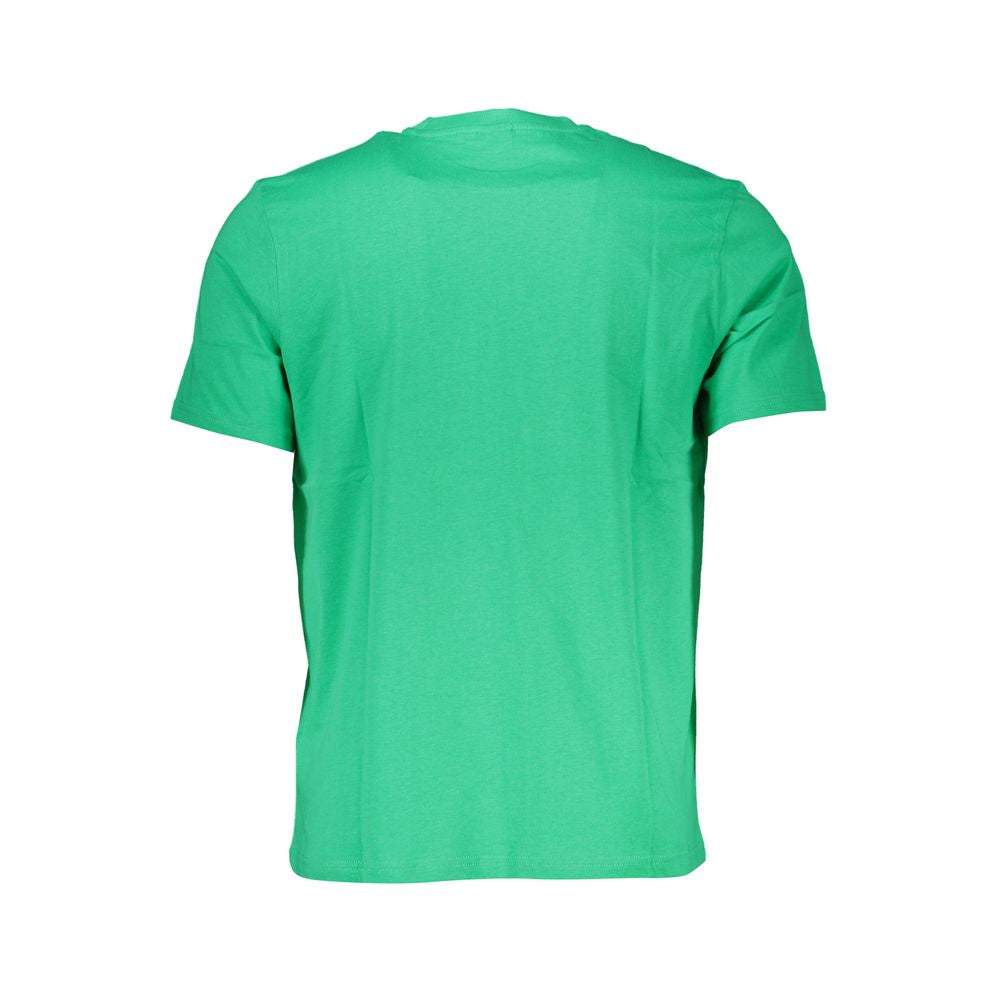 Grünes Baumwoll-T-Shirt