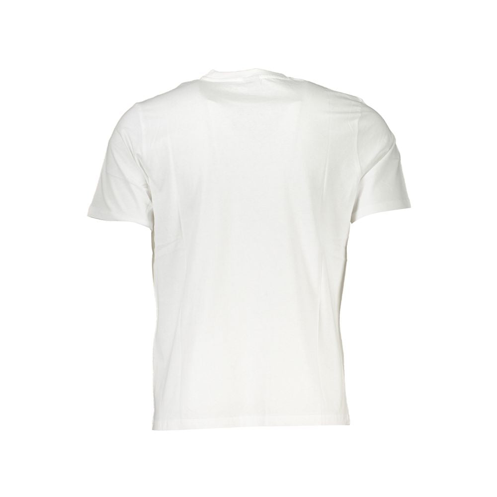 Weißes Baumwoll-T-Shirt