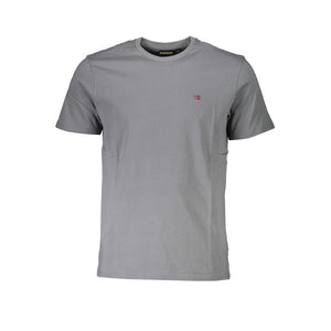 Braunes Herren-T-Shirt aus Baumwolle