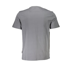Braunes Herren-T-Shirt aus Baumwolle