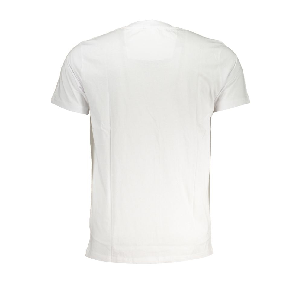 Weißes Baumwoll-T-Shirt