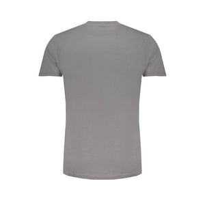 Brown Cotton Men T-Shirt