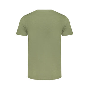 Grünes Baumwoll-T-Shirt
