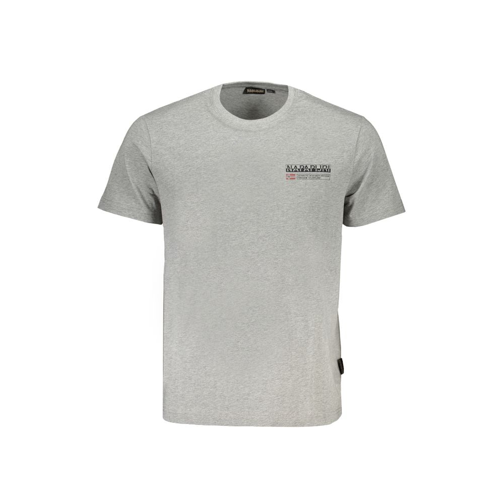 Braunes Herren-T-Shirt aus Baumwolle