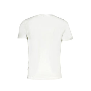 Weißes Baumwoll-T-Shirt