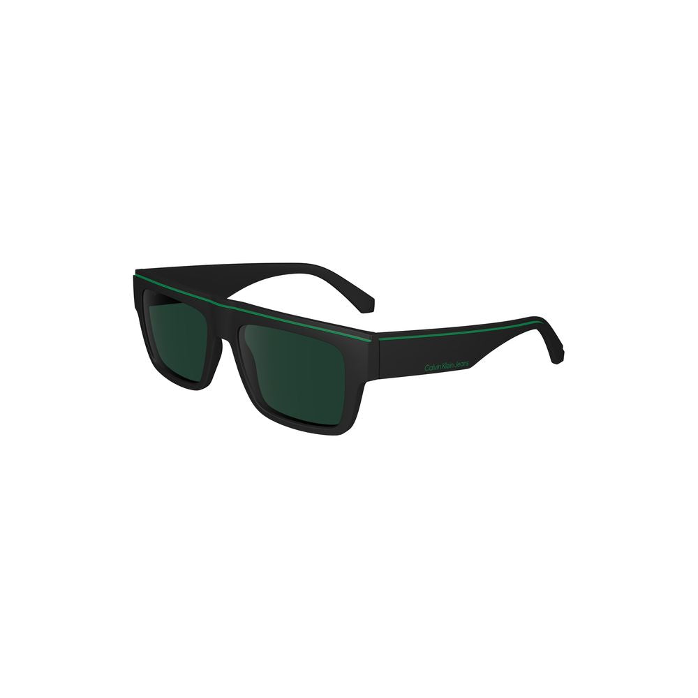 Schwarze Sonnenbrille aus Kunststoff